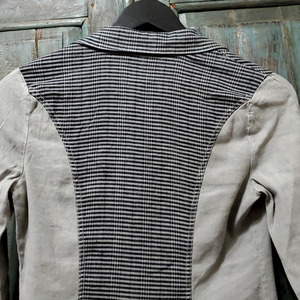 XCVI 3/4 Sleeve Linen Blend Jacket, Size XSmall, NWT - Picture 3 of 12